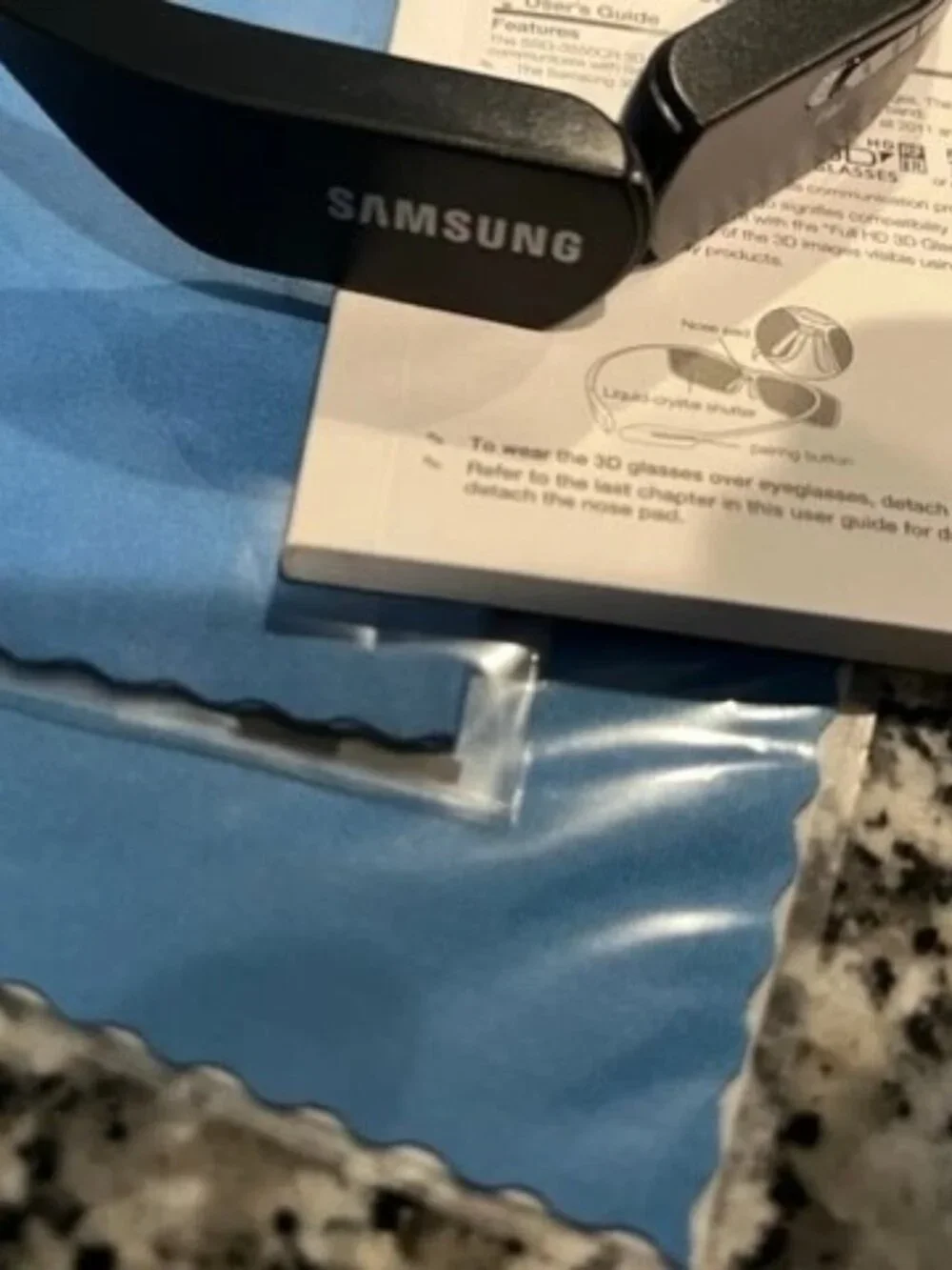 Samsung SSG-3050GB Active 3D Glasses For Smart TV (Set Of 2) +SG4100GB